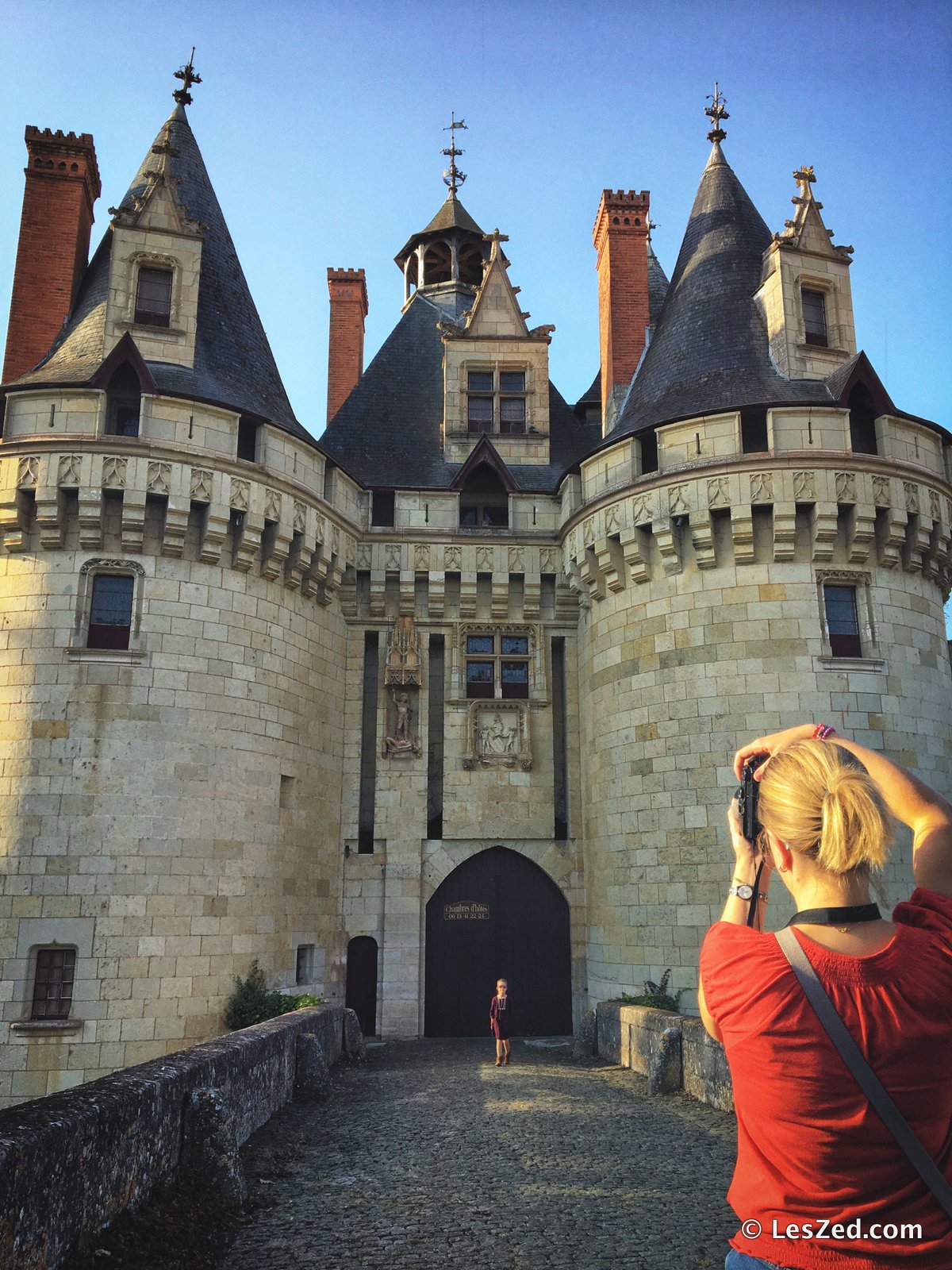 L'entrée du château