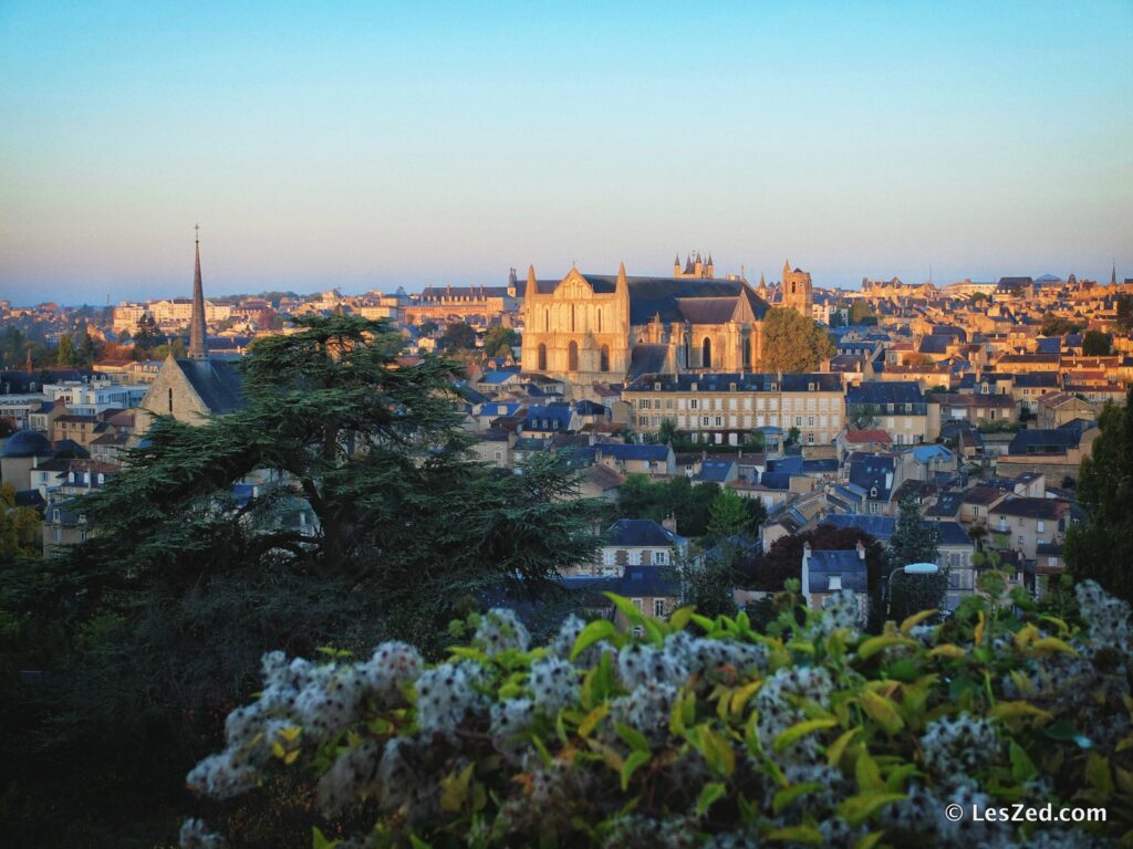 Poitiers, chef-lieu de la Vienne