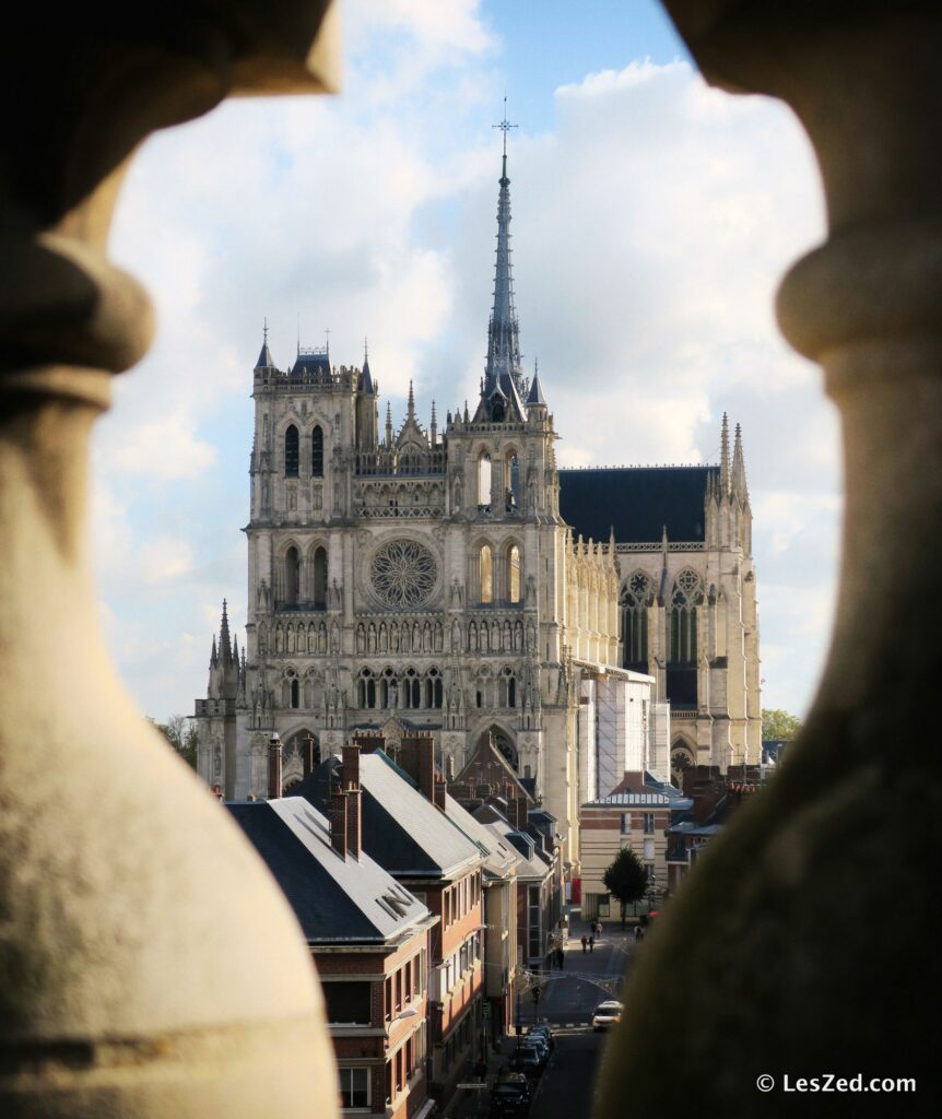 La Cathédrale d'Amiens vue du Beffroi