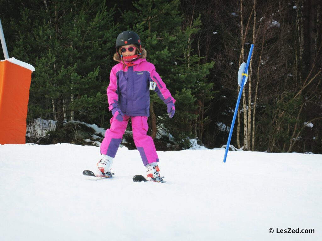 Ski de piste en famille à la station de Chalmazel