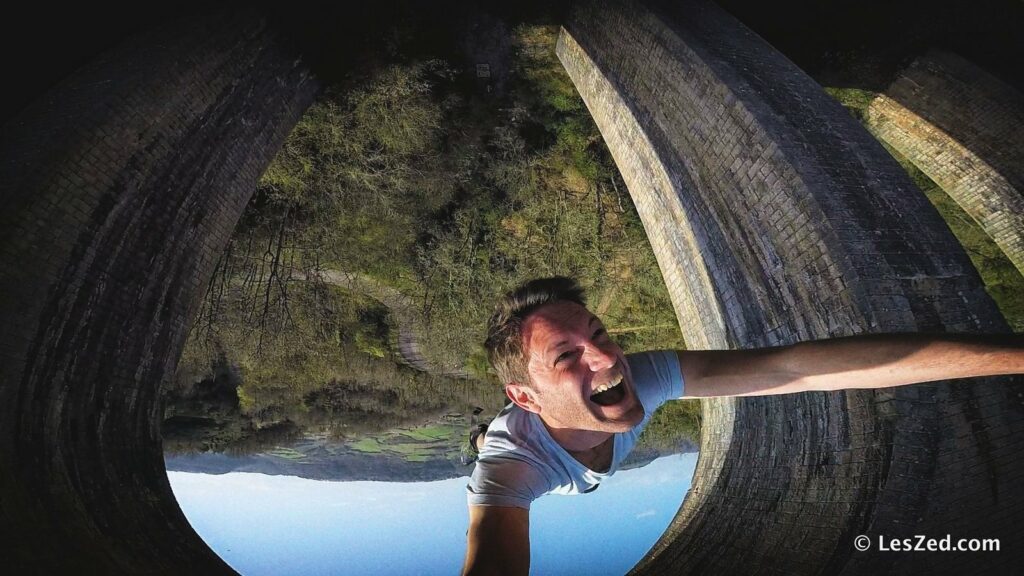 Saut à l'élastique dans le Larzac