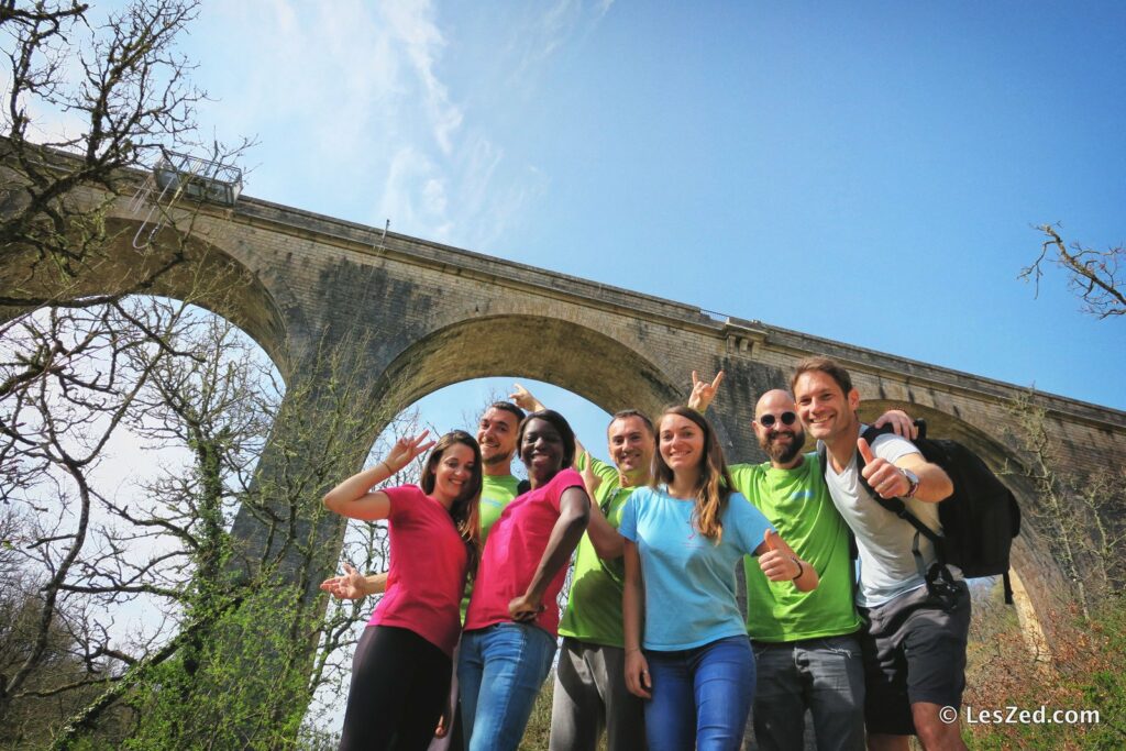 La team des blogueurs amateurs d'adrénaline