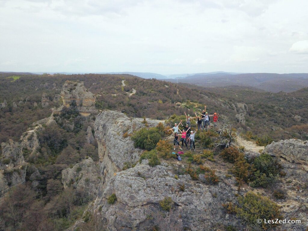 Via Ferrata proche de Millau