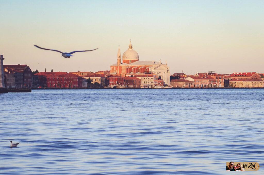 Direction les quartiers Sud de Venise (ici l'île de la Giudecca)