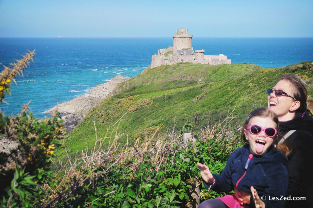 Sur les sentiers du Cap Fréhel, face au Fort La Latte