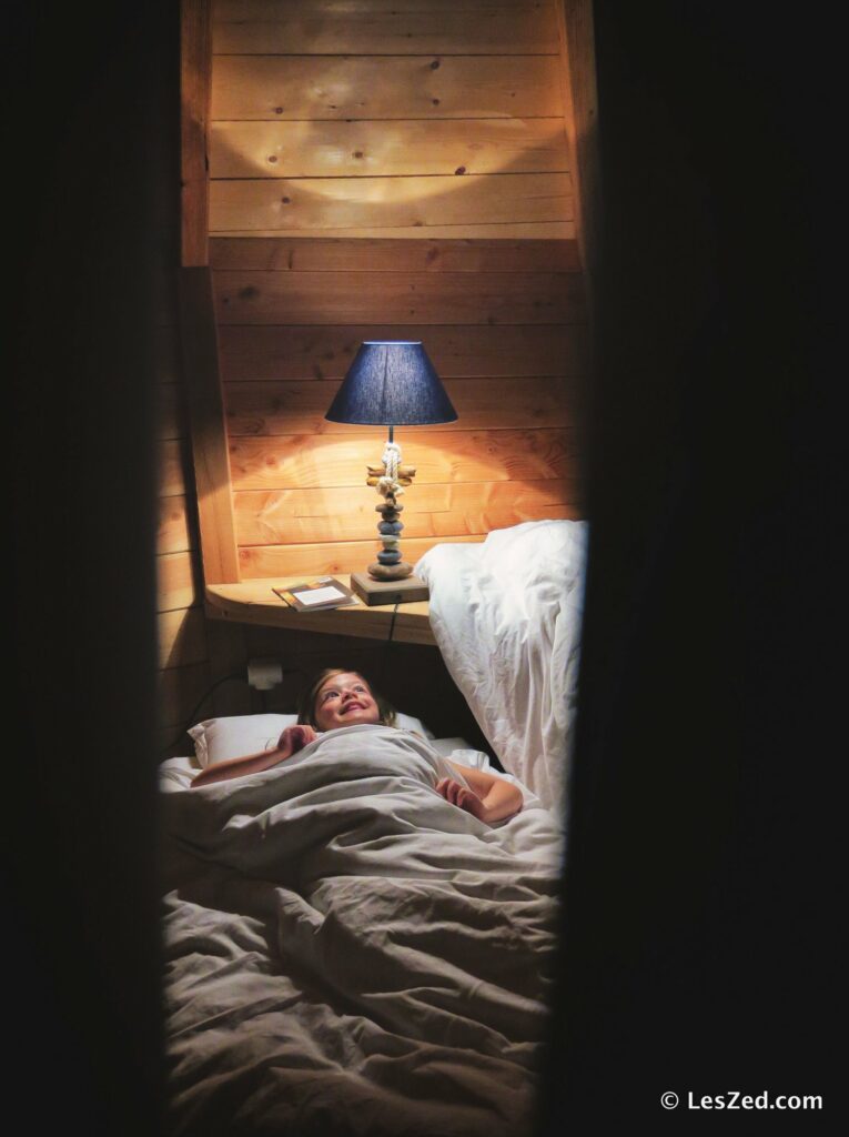 Bonne nuit dans la cabane