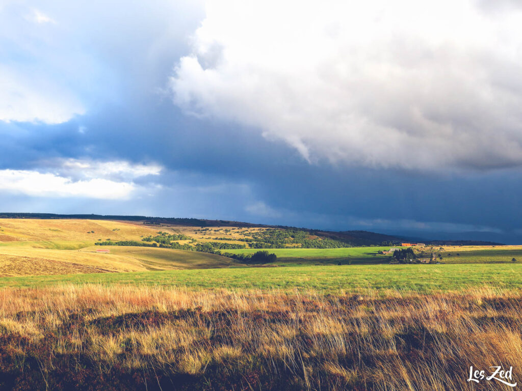 Paysage des hautes chaumes du Forez