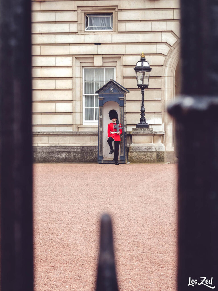 Londres Garde soldat Buckingham