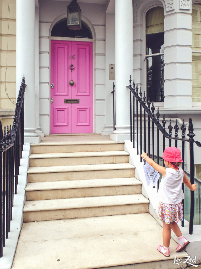 Londres Notting Hill enfant