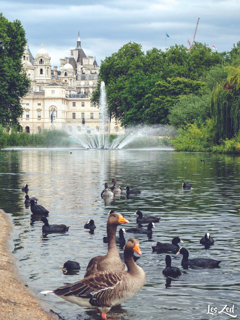 St James Park près de Buckingham