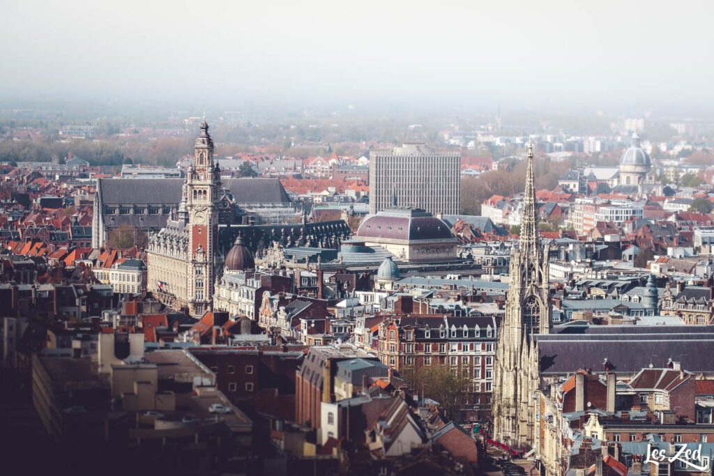 Une vue à 360° du haut du Beffroi