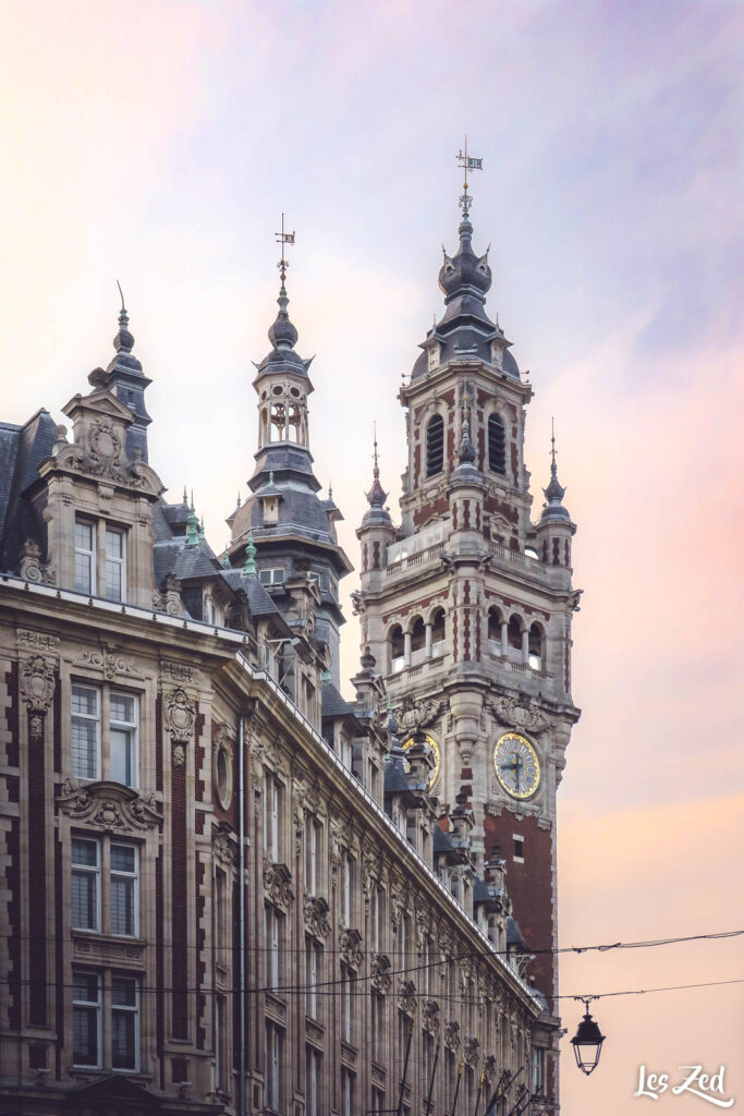 La Chambre de Commerce et d'Industrie de Lille au petit matin