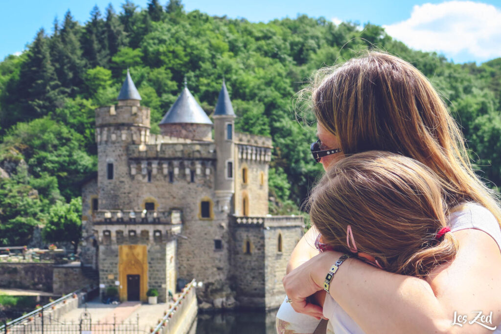 Le Château de la Roche en famille