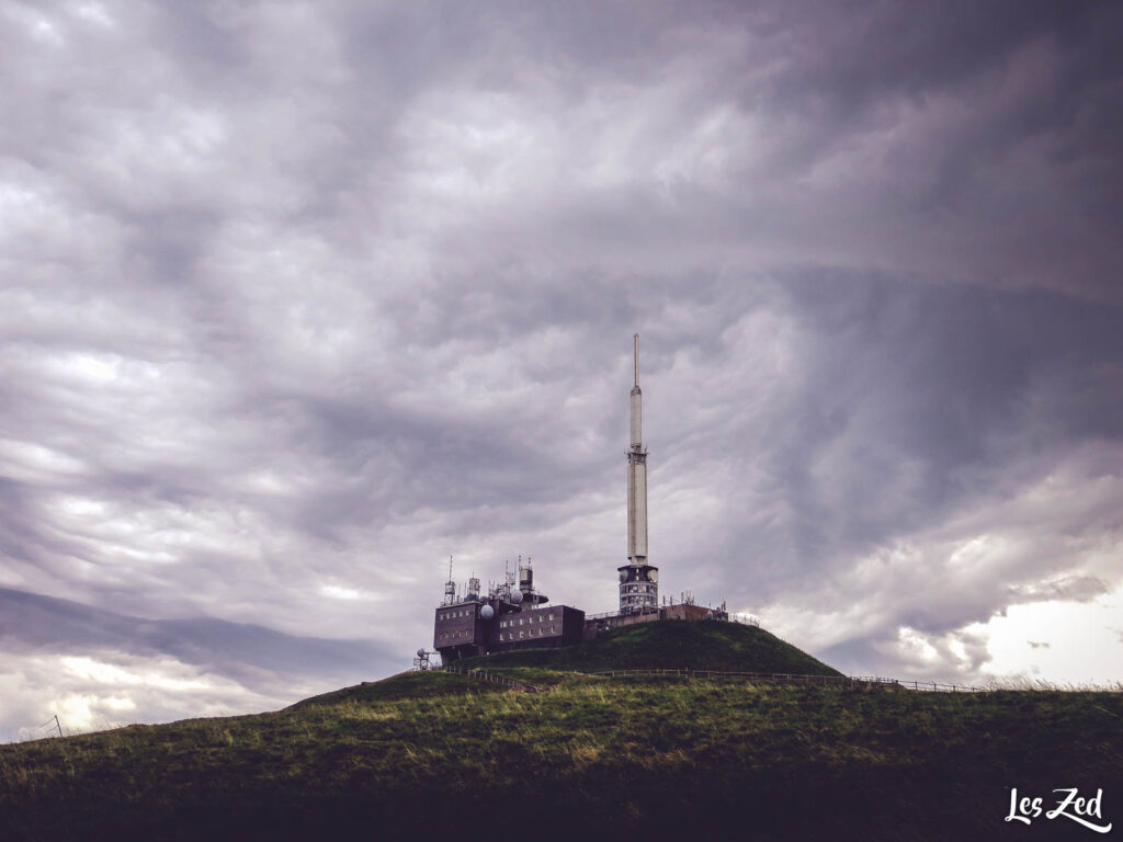 Au sommet du puy de Dôme