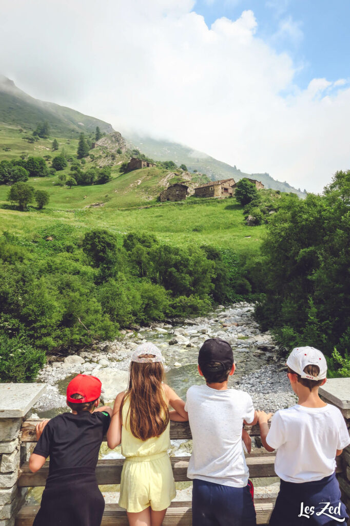 Enfants Val Varaita vallon de Bellino