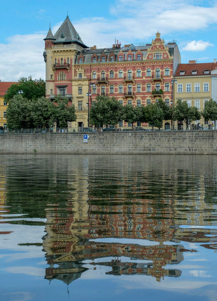 Prague depuis la Vltava