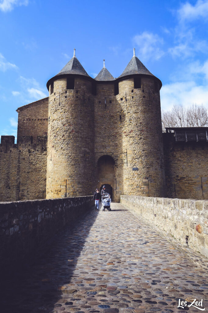 Entrée du Château de Carcassonne