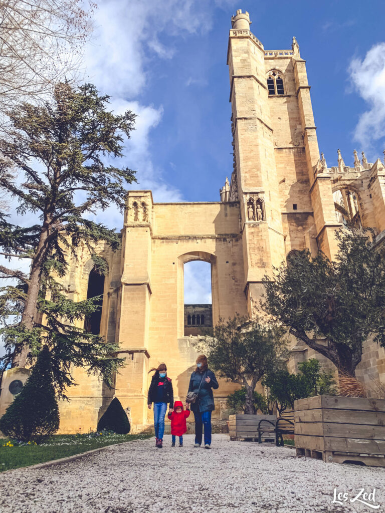 Dans les jardins du Palais des archevêques (Narbonne)