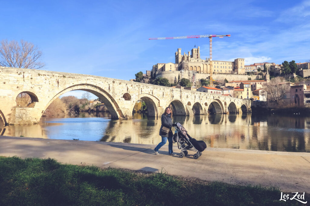 Promenade de Max et vue sur Béziers