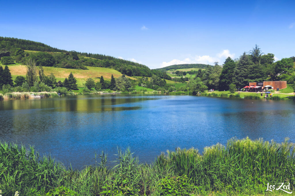 Monts du Lyonnais Yzeron lac du Ronzey pique-nique