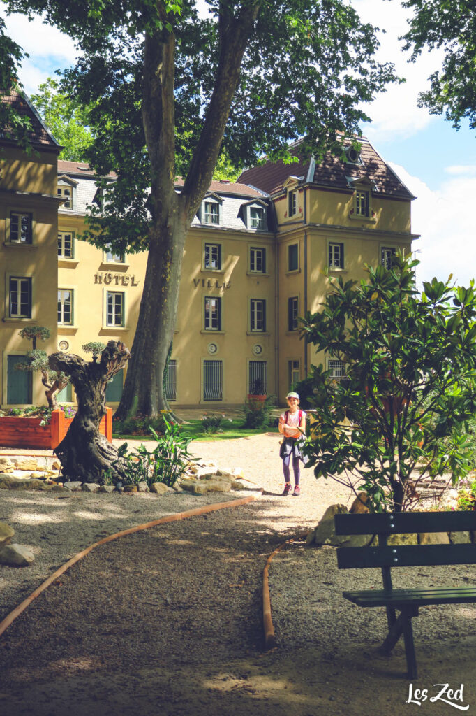 Tain-l'Hermitage jardin de l’hotel de ville