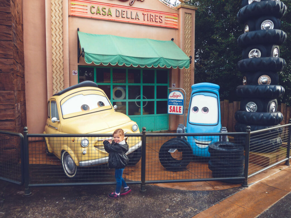 Disneyland decors cars enfant