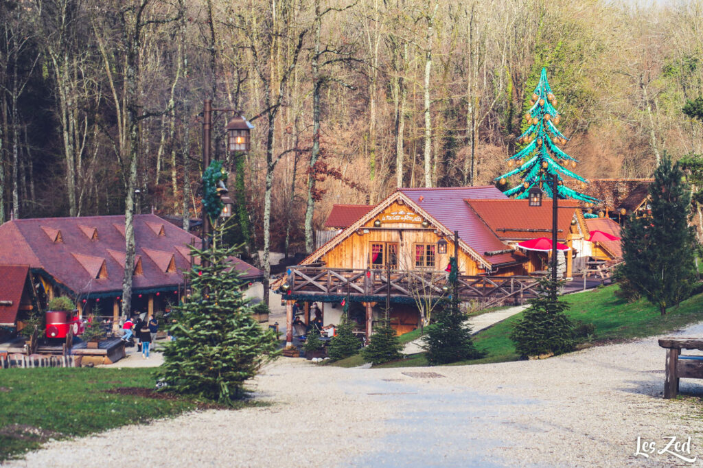 Le Grand Parc de Noël en hiver