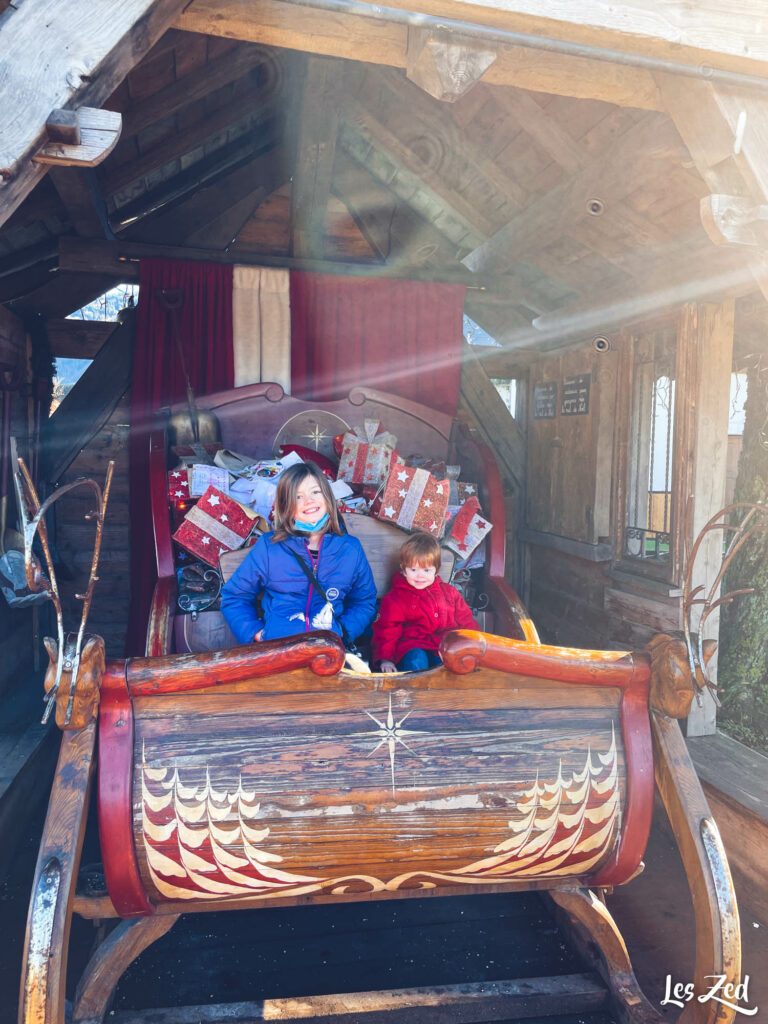 Le traineau du Père Noël