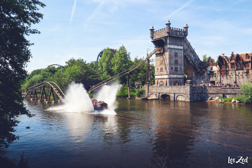 Le final de l'attraction Le Hollandais Volant