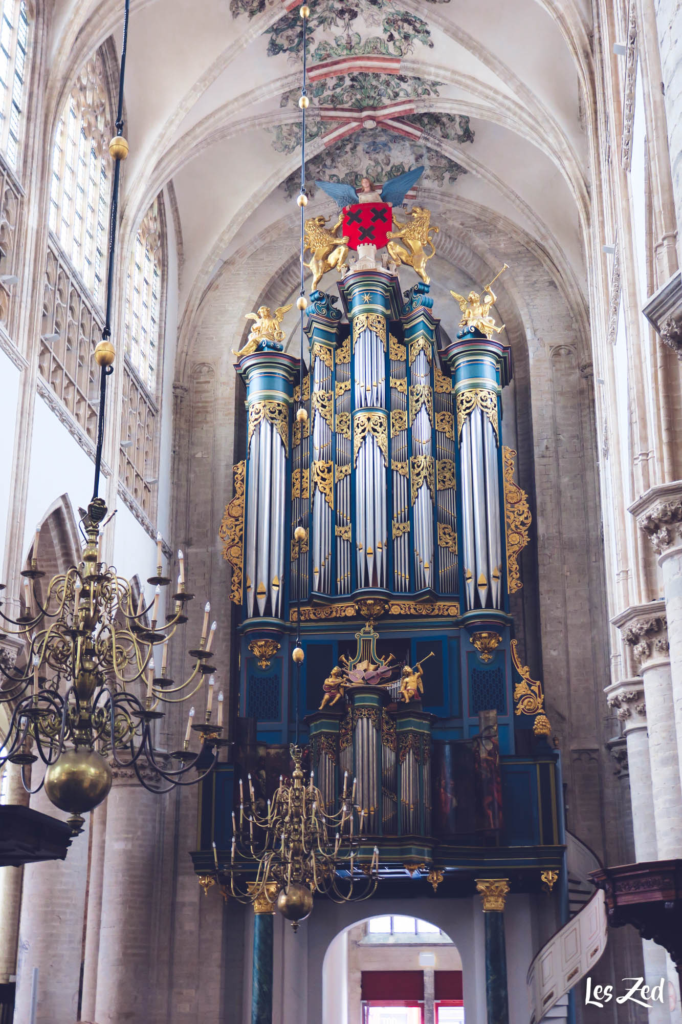 Pays-Bas Breda Brabant-Septentrional église orgue