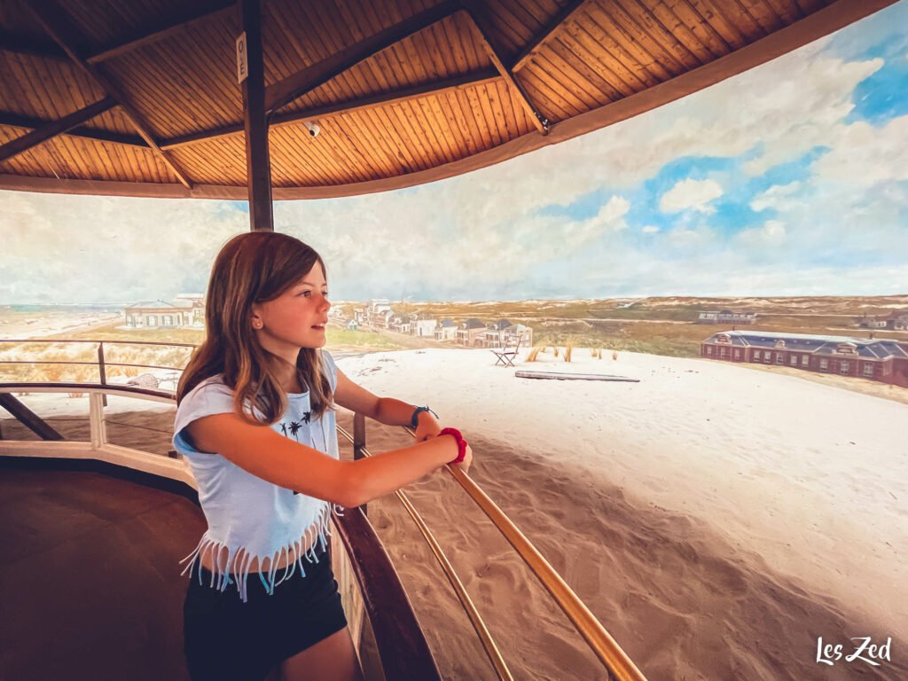 La Haye - Panorama Mesdag avec enfant