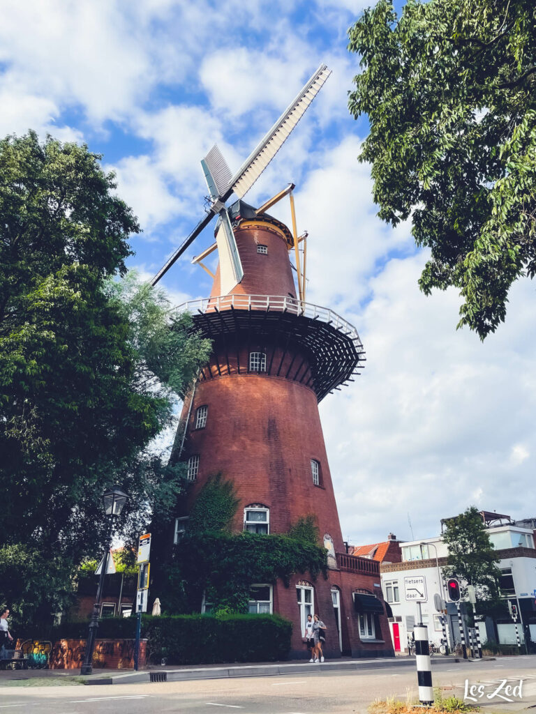 Utrecht - moulin a vent (Molen Rijn en Zon)