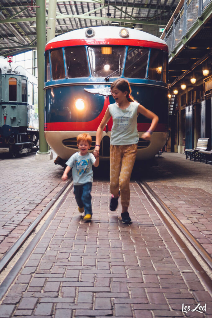 Le Spoorwegmuseum avec les enfants ;)