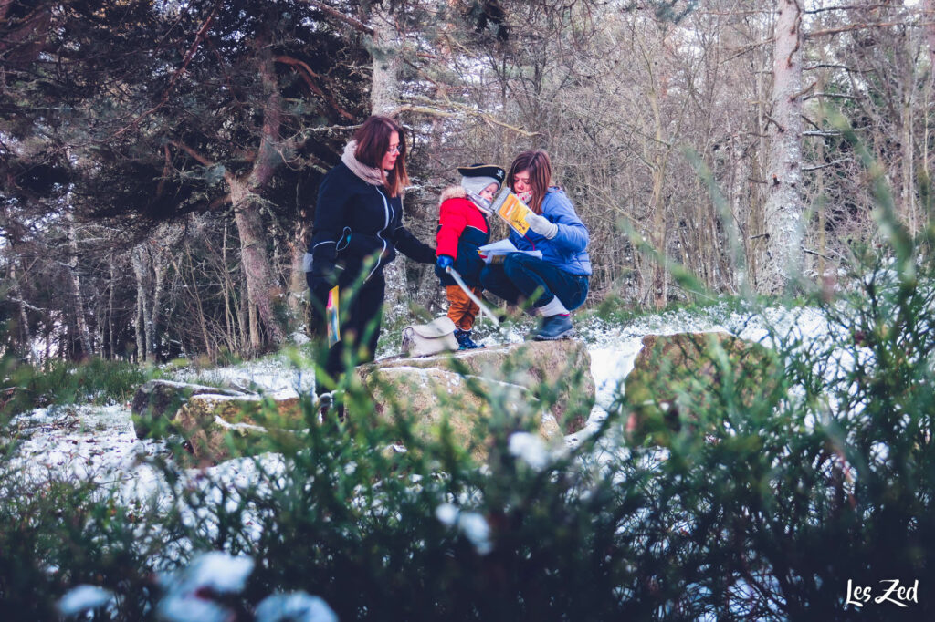 Aventure-jeu en famille