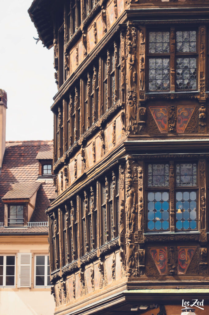 Strasbourg en famille Cathedraler place maison