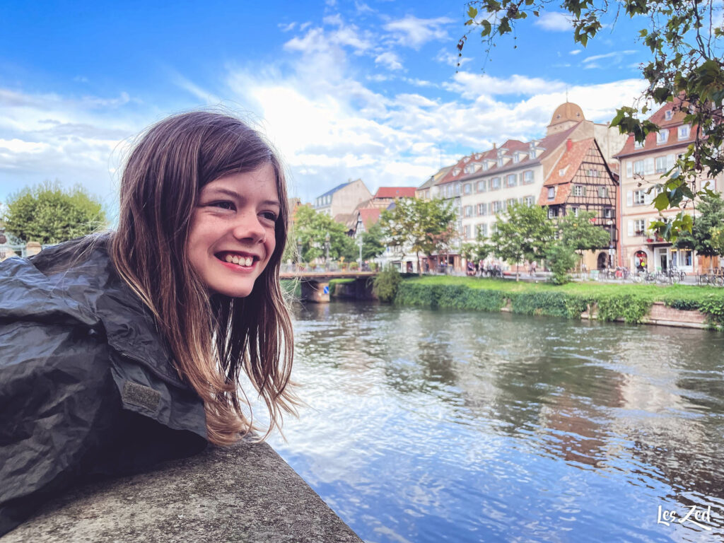 Strasbourg en famille fleuve Ill Chloe