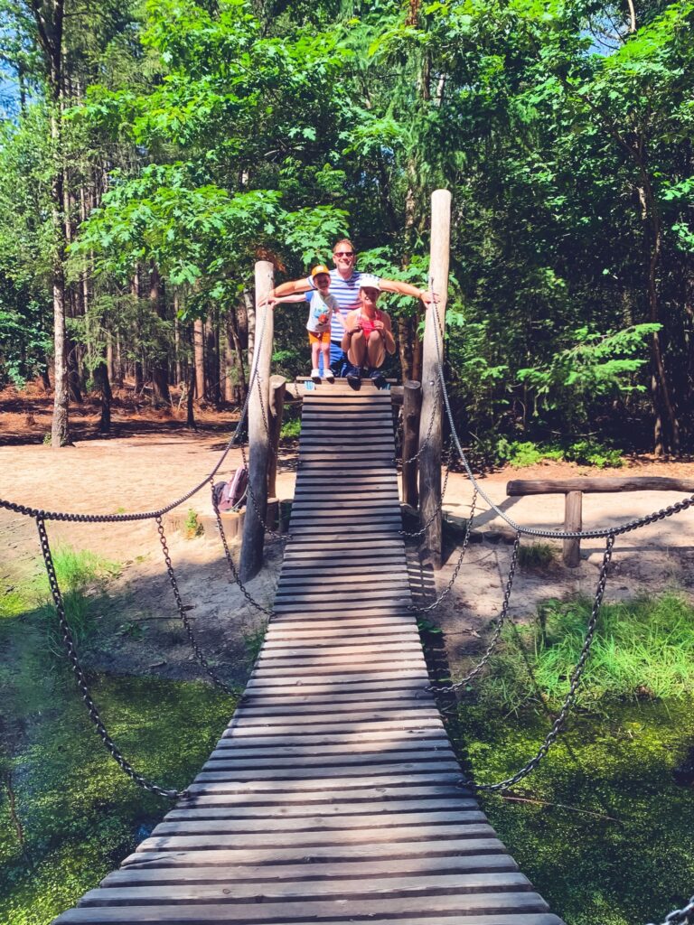 overijssel-pays-bas - Speelbos Sallandse Heuvelrug promenade famille