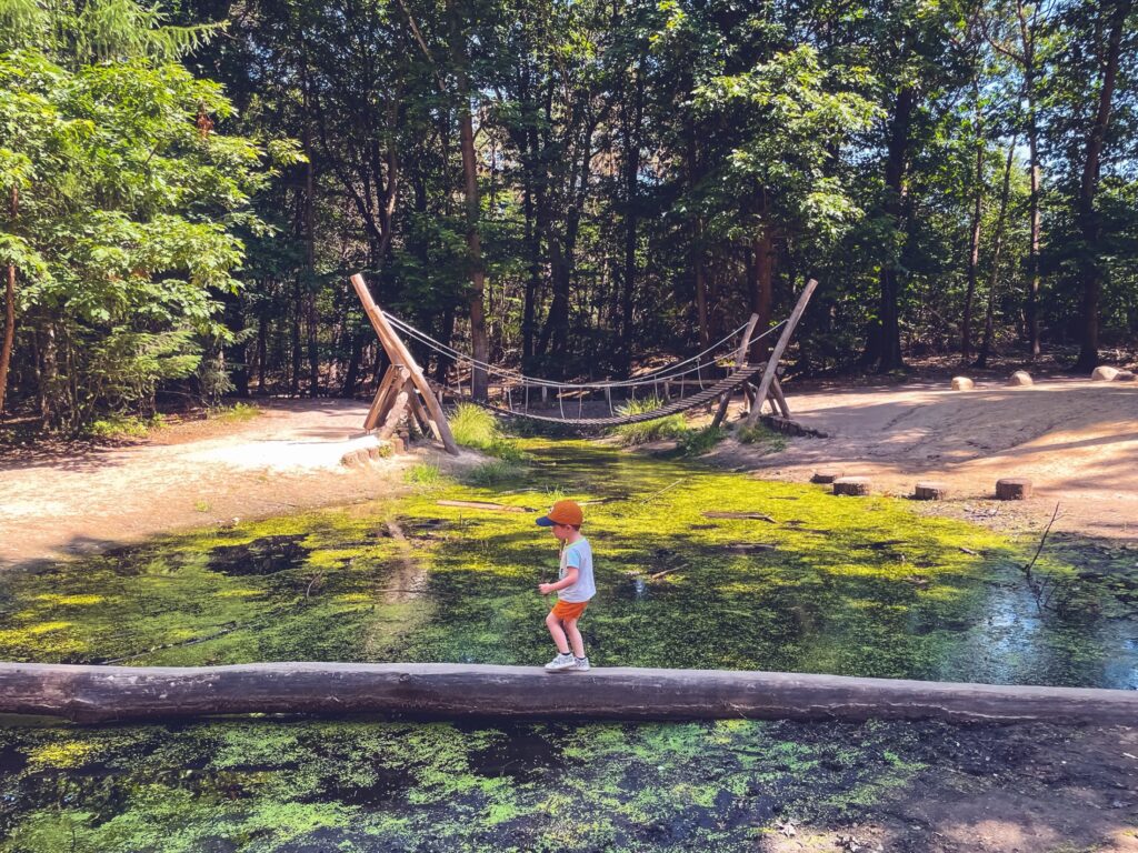 overijssel-pays-bas - Speelbos Sallandse Heuvelrug sentier enfant