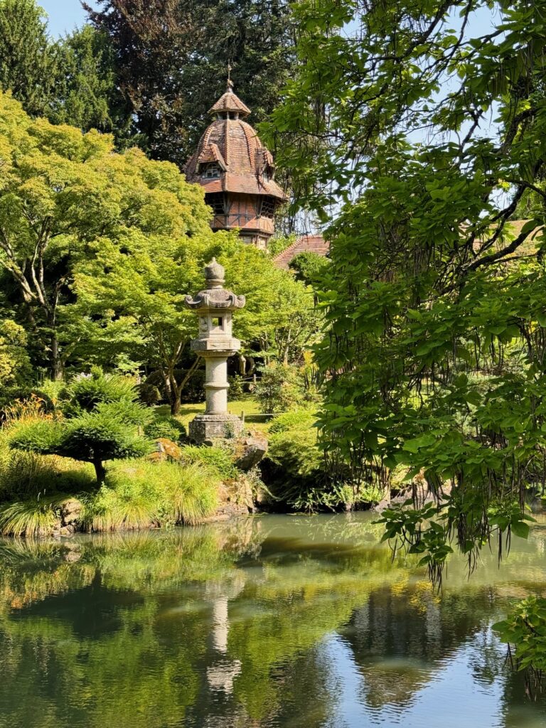 Autour de Cholet - Parc Oriental de Maulévrier reflet
