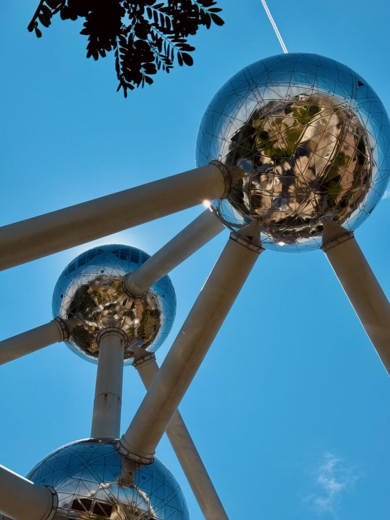 Bruxelles Atomium vue exterieure