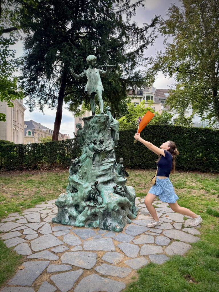 Bruxelles Parc d'Egmont Peter Pan
