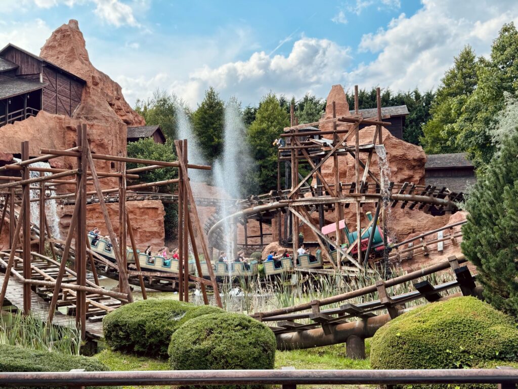 Calamity Mine attraction train de la mine