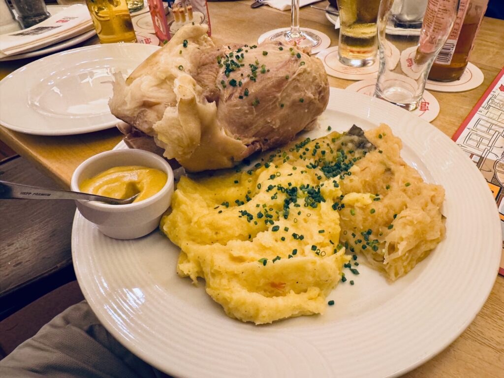 Le jarret de porc, spécialité de Cologne 