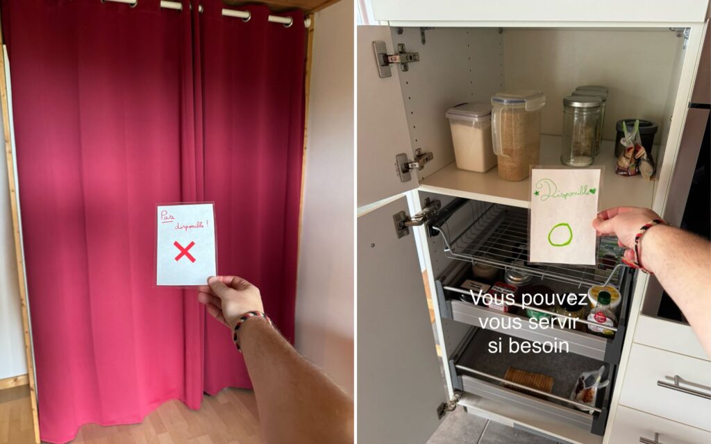 S'organiser pour accueillir des invités lors d'un échange de maison